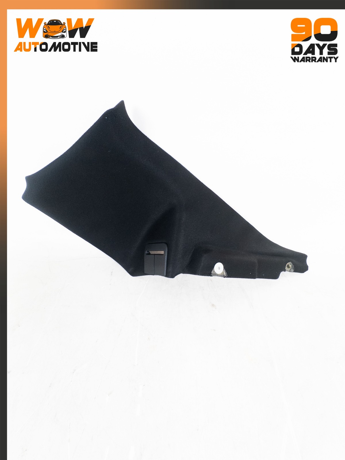 08-19 MASERATI GRANTURISMO REAR RIGHT LEFT INTERIOR TRIM PANEL PILLAR OEM