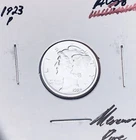 1923-P Philadelphia Mint Mercury Dime, Superb Gem AU+++, RARE This Nice!