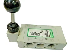 NUMATICS L23LD452OG00000  5/2 3/8" Pneumatic Directional Valve Manual/Manual-Air