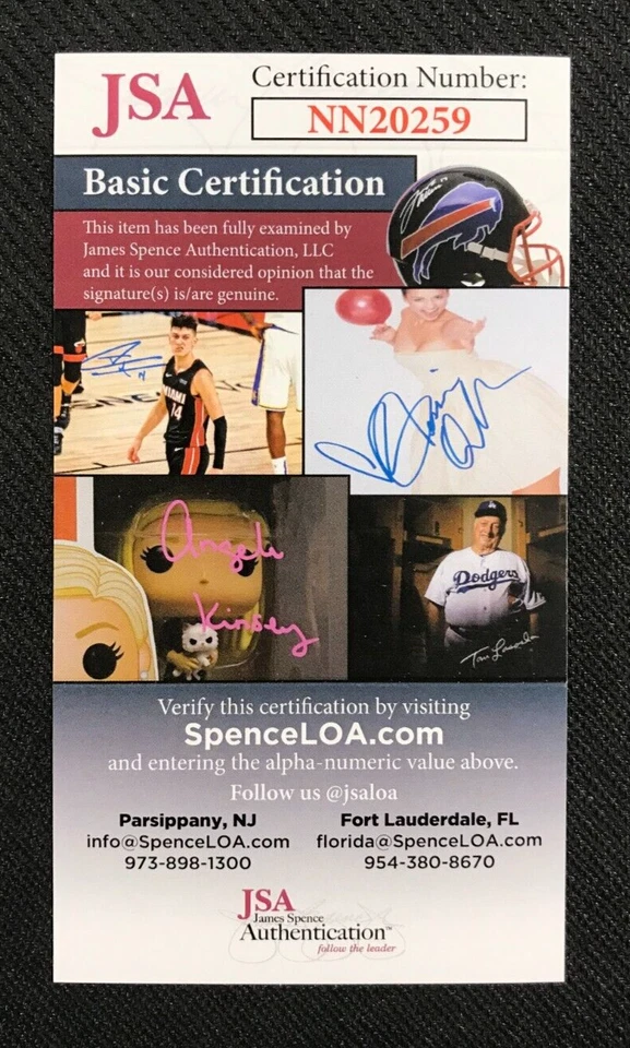 Duke Snider Signed All-Time Greats Postcard JSA AUTO Brooklyn/LA Dodgers HOF! - Image 4 of 4