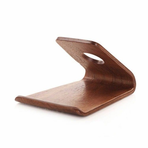 Universal Wooden Mobile Phone Stand Holder iPhone Xs Xr 8 7plus Samsung S10 Sony - Picture 14 of 14