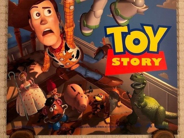 Original Disney TOY STORY 1995 DS * Mint * Theatrical Poster