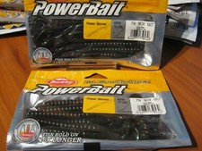 2 Packs Berkley Soft Fishing PowerBait / 7" Power Worms / June Bug PBBPW7-JB
