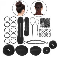 Women Girls DIY Hair Styling Accessories Kit Set for Hair Hair Braiding Tool