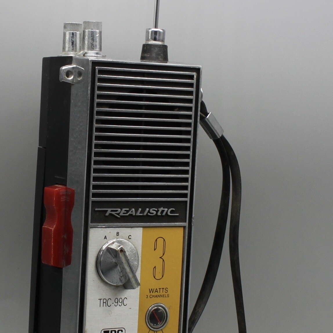 Vintage Realistic Handheld CB Transceiver Radio Shack Citizen Band (TRC