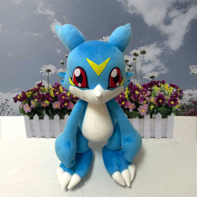 50cm Digimon V-mon Plush Doll Stuffed Toy Digital Monster Plushie Pillow Gift