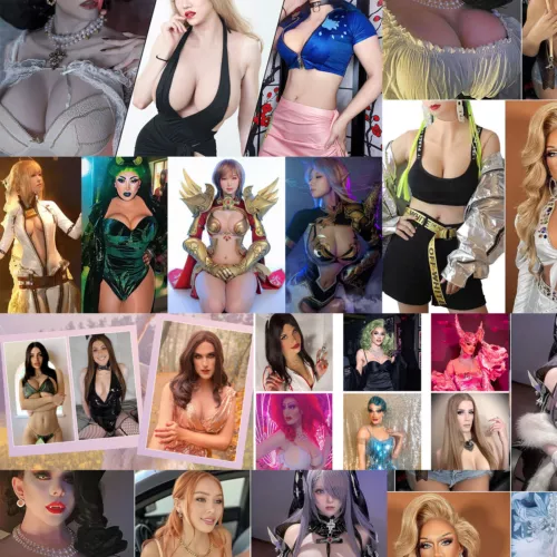 Costume complet visage travesti silicone formes mammaires combinaison complète - Bild 21 von 28