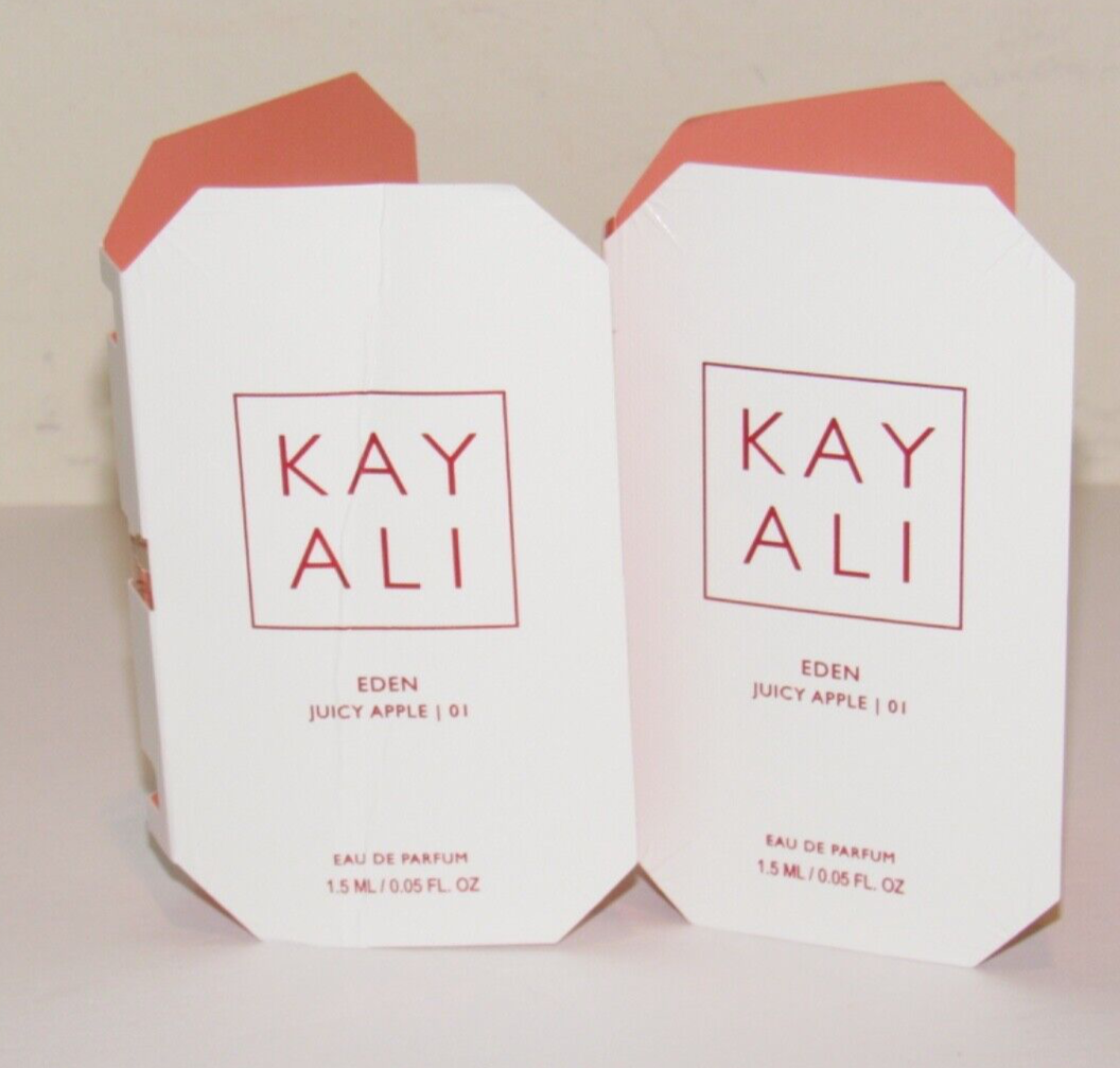2 Kayali Eden Juicy Apple 01 Eau de Parfum 3 mL 0.1 Oz TOTAL