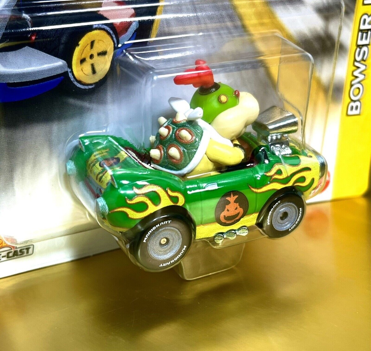 Hot Wheels Mario Kart: Bowser Jr. Flame Flyer – Die-Cast-Sammelmodell 1:64 (ca. 5 Cm) Aus Metall/Kunststoff