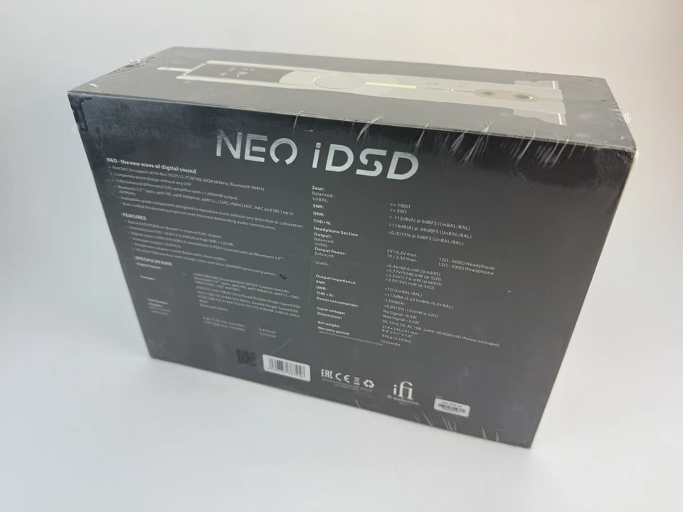 iFi Neo iDSD DAC and Headphone Amplifier SEALED / Brand New - Image 4 of 4