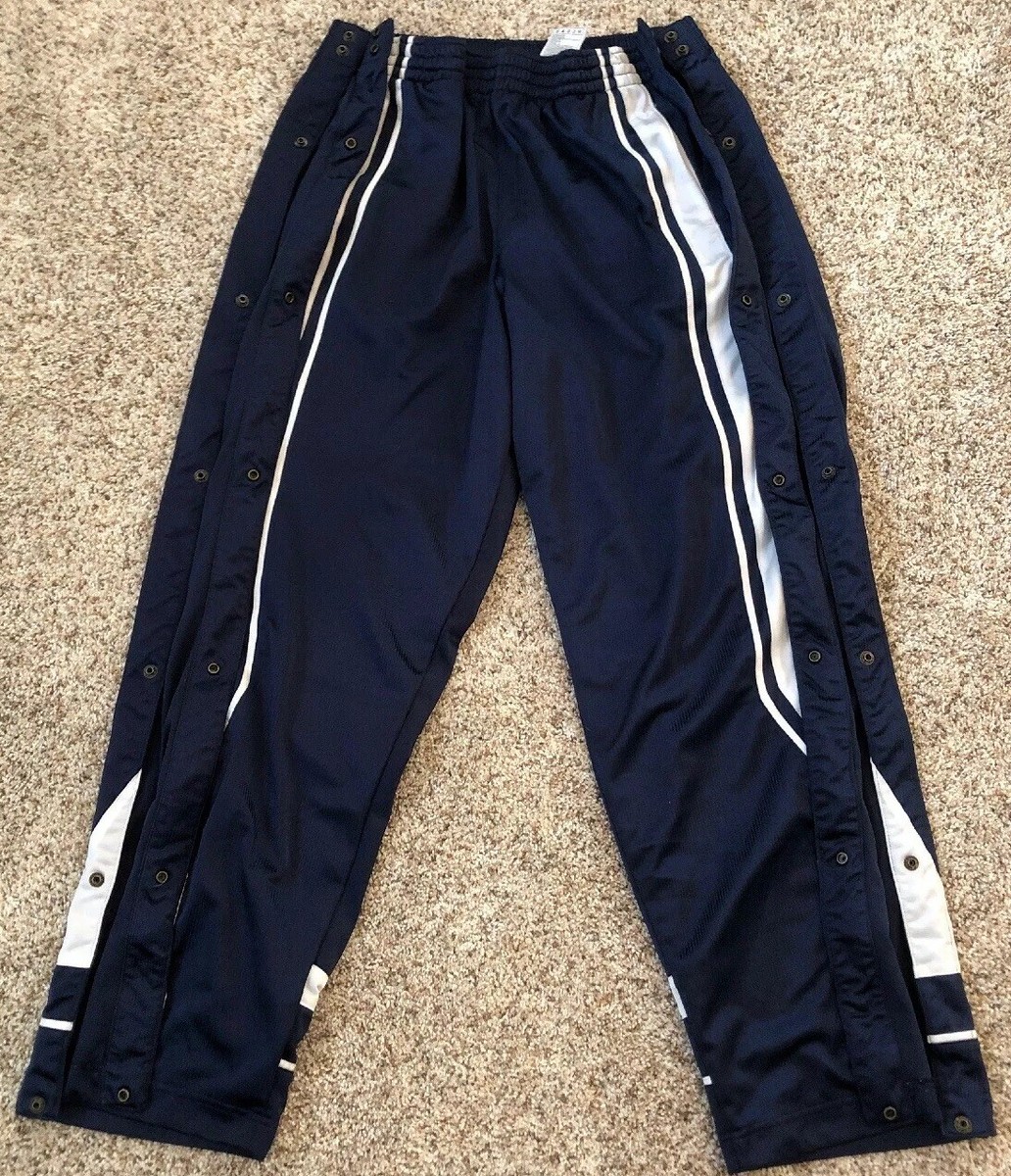 Vintage Nike Heavy Snap Button Tear Away Basketball Pants