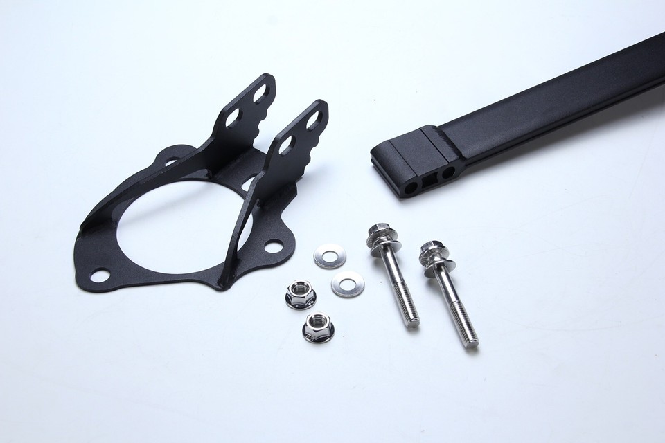 Evasive Motorsports: DC Sports Carbon Steel Strut Bar (Front) - Honda Accord 2.4L (EX Model only) 13-17