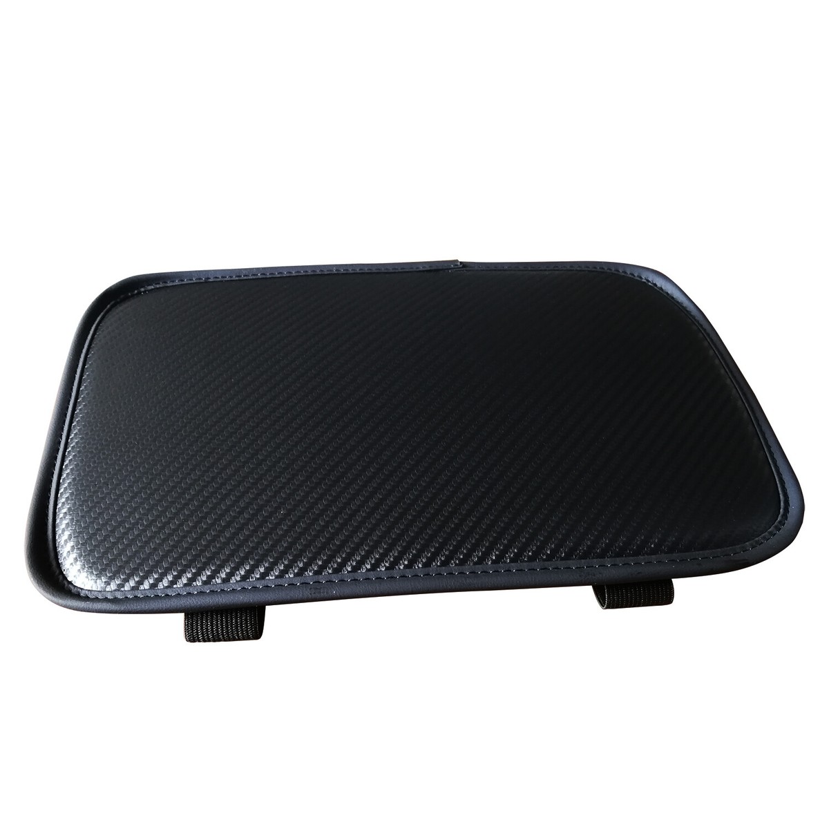 Jeep Armrest Cover Carbon Fiber Armrest Pad Cover For Jeep - Center Console Cushion Mat, 11.75" X 8.5" Carbon Fiber Console Cover