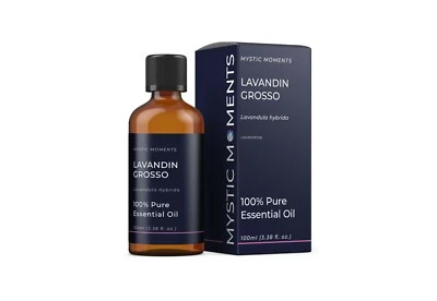 Mystic Moments Huile Essentielle Lavandin Grosso 100% Pure 100ml - Photo 1/4