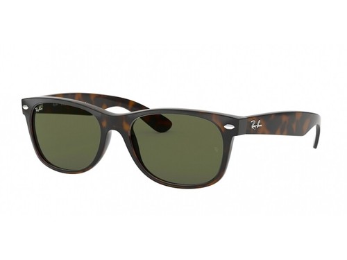 Ray-Ban Occhiali da Sole RB2132F NEW WAYFARER 902L Havana verde G15 Unisex  | eBay