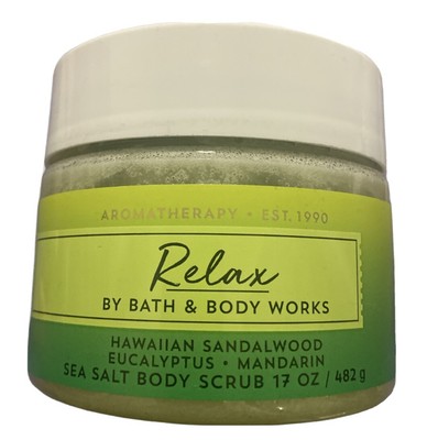 bath and body works relax body wash