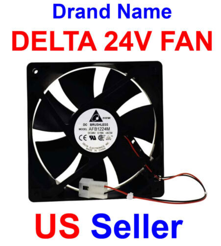 Ventola DELTA AFB1212H 120x120x25mm 12V 0.35A 3 Pin - Per Case E Raffreddamento