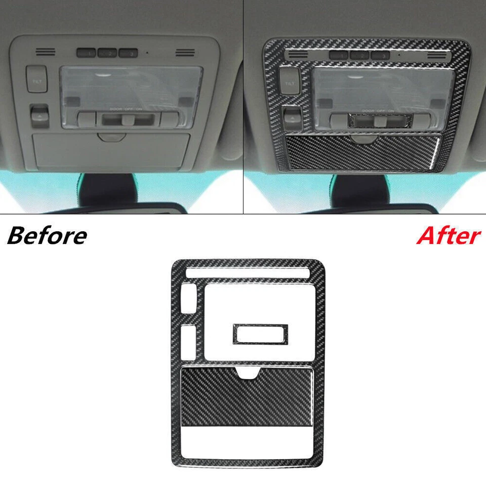 For LEXUS RX330 2004-2006 RX350 2006-2009 Carbon Fiber Full Cover Trim Kit 50Pcs Foto 2 de 4