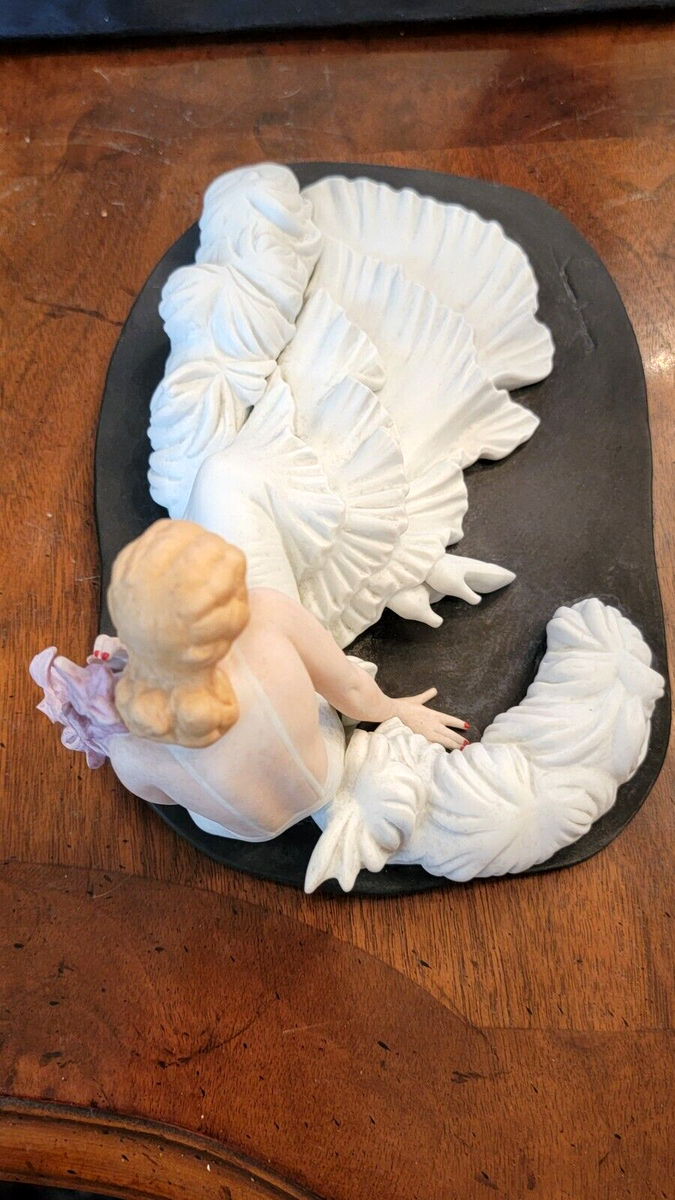 RARE 1937 Les Orchidee Louis ICART Figurine Art Deco LOW # 825 of