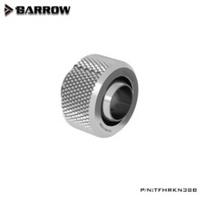 Barrow G1/4" to 3/8" ID, 1/2" OD Compression Fitting 10/13mm Soft Tubing Silver
