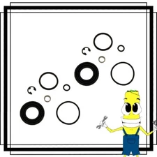 Rear Disc Brake Caliper Rebuild Repair Kit for Lexus RX350 RX450h 2016-2020