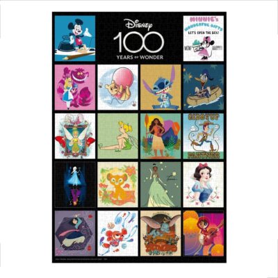 Disney 100: Artists Series 1000 Piece Jigsaw Puzzle Tenyo (51x73