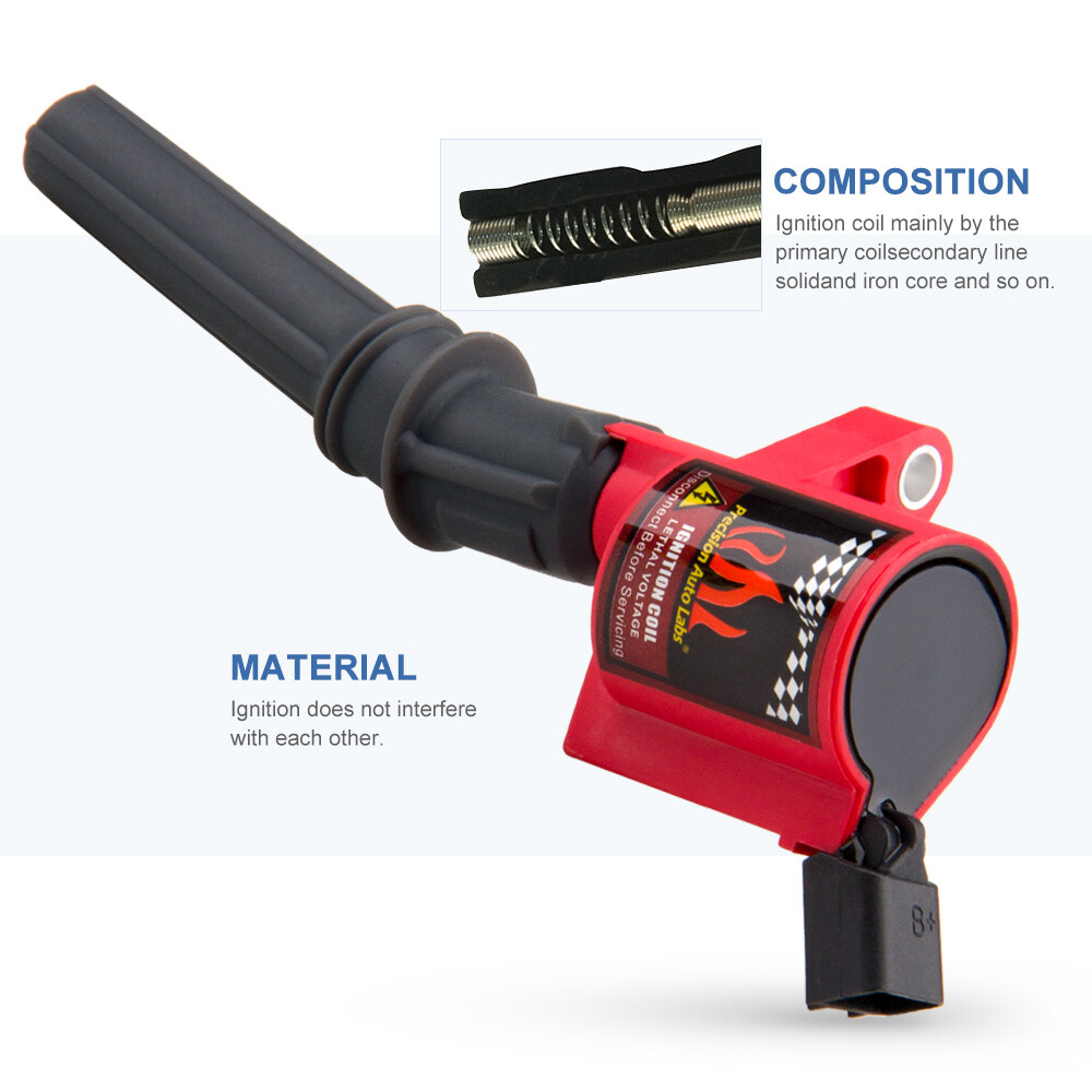 MAS Ignition Coil DG508 & Motorcraft Spark Plug SP479 compatible