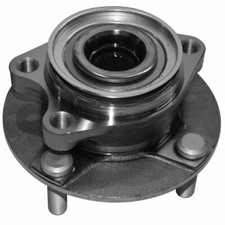 Conjunto de cojinete de rueda y buje - Conjunto de cojinete de eje y buje delantero se adapta a Versa