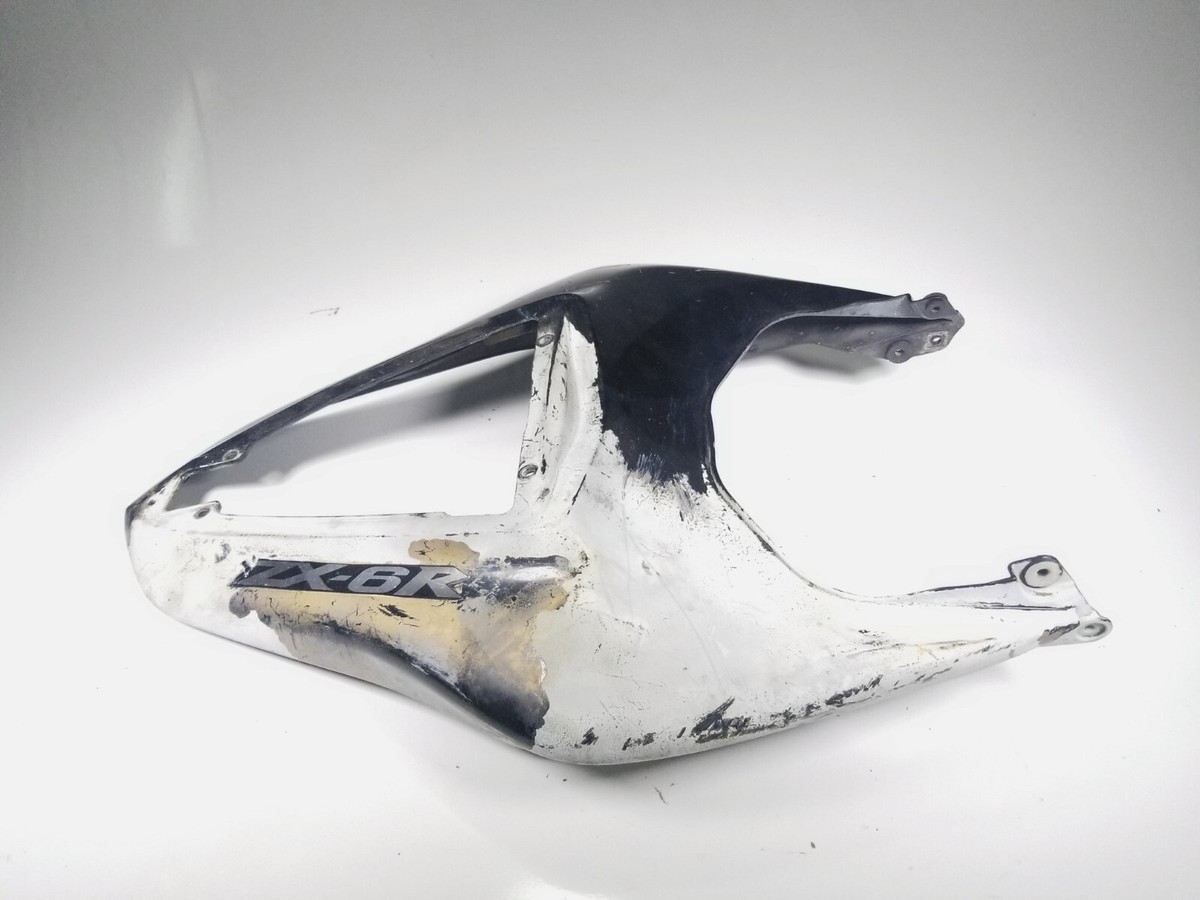 07 08 Kawasaki Ninja ZX6 ZX6R Rear Tail Fairing Cowl Cover Free