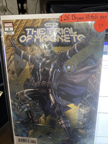 X-Men: the Trial of Magneto #3 (Marvel Comics December 2021) 1:25 Ratio Hitch
