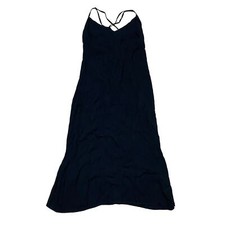 Reformation Cross Spagehtti Strap Back Midi Dress Women's S