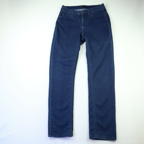 Lee Blue Denim Straight Jeans Women's 