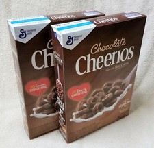 Chocolate Cheerios Cereal 2 Boxes Lot 11.25oz...