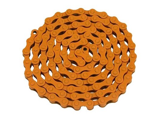 YBN Single Speed Bike Chain - 1/2" X 1/8" 112 Links For BMX, Fixie, City Bikes