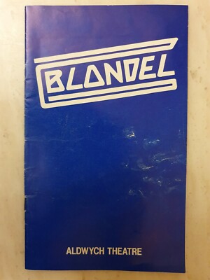 BLONDEL CHRIS LANGHAM STEPHEN TATE DAVID BURT PAUL NICHOLAS SHARON LEE HILL 