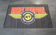 Mickey Thompson Tires Banner Flag 3x5 ft Drag Racing Mechanic Tire Shop Man Cave