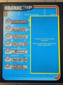 Ms Pac-Man Classic 14 game Arcade1up PCB, Ribbon Cable, Encoder