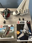 LEGO Star Wars Sets LOT 75312 75302 Boba Fett's Starship & Imperial Shuttle