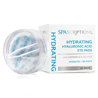 SpaScriptions | Hydrating Hyaluronic Eye Pads Caffeine + Aloe Juice - 60pads