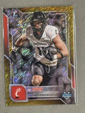 Bowman University 2025 cromo Joe Royer #120 refractor brillo dorado/50 (RC)