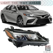 For Toyota Camry Se 2021-2022 Headlight W Led Black Accent Passenger Right Side For Toyota Camry Se 2021-2022 Headlight W Led Black Accent Passenger Right Side
