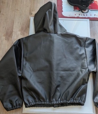 Yeezy JC-01 Leather Jacket Black Size 2 YZY Authentic - IN HAND
