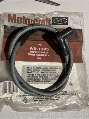 Genuine Ford E9PZ-12298-D Ignition Wire Motorcraft WR-1305 Free Shipping