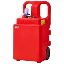 Fuel Caddy, 32 Gallon, Portable Fuel Tank with 12V DC 2.5 GPM Electric Fue