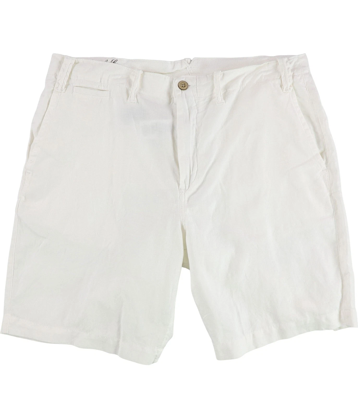 Ralph Lauren Mens Linen Cotton Blend Casual Chino Shorts, White, 34
Opens in a new window or tab