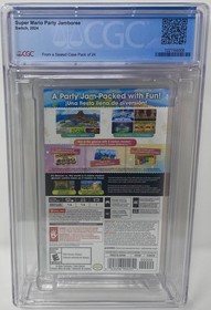 CGC Graded Super Mario Party Jamboree NEW Nintendo Switch (1021566008, 9.9 A++)