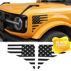 Side Fender Leaf Air Vent Sticker Cover Trim For Ford Bronco 2021+ Accessories