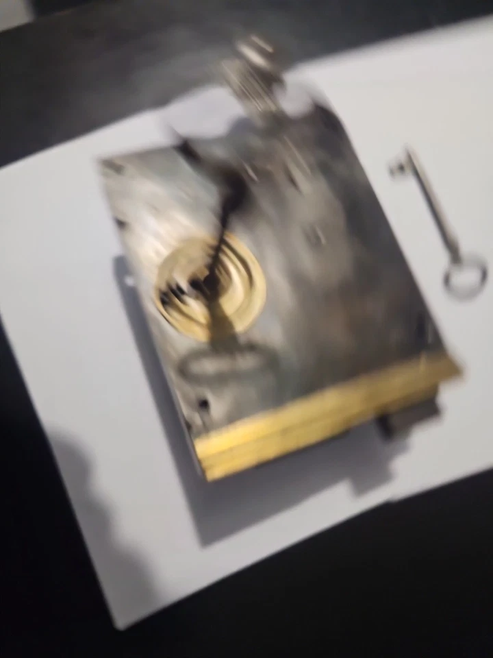 MAGNIFIQUE SERRURE ANCIENNE DE MANOIR,CHATEAU...FOCTIONNELLE ,1,800K -16,5X14X3  - Photo 3/4