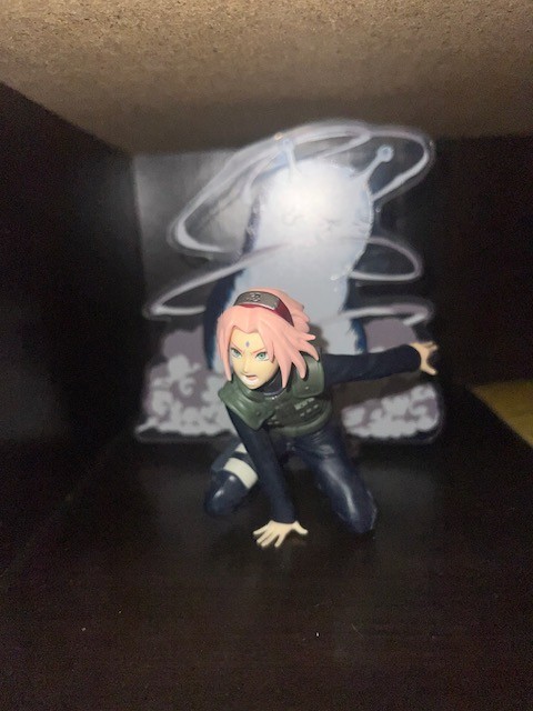 Banpresto NARUTO Shippuden Sakura Haruno Figure Panel Spectacle. No packaging.