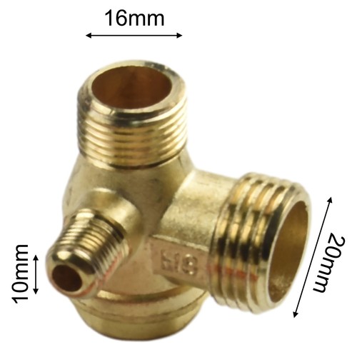 Replacement Part Air Compressor Parts Replacement With 3-Port Zinc Alloy - Picture 9 of 14